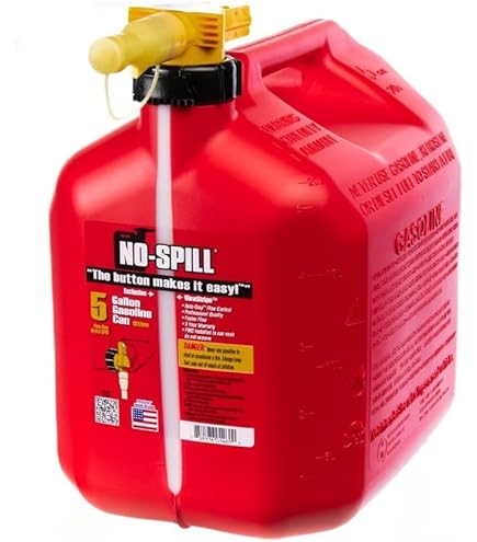 Home Depot Vp Racing Fuel Jug No-Spill 1450 5-Gallon Poly Gas Can